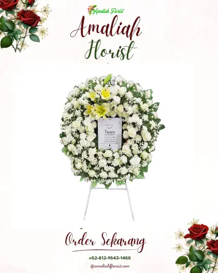 Krans Bunga Duka Pecalungan